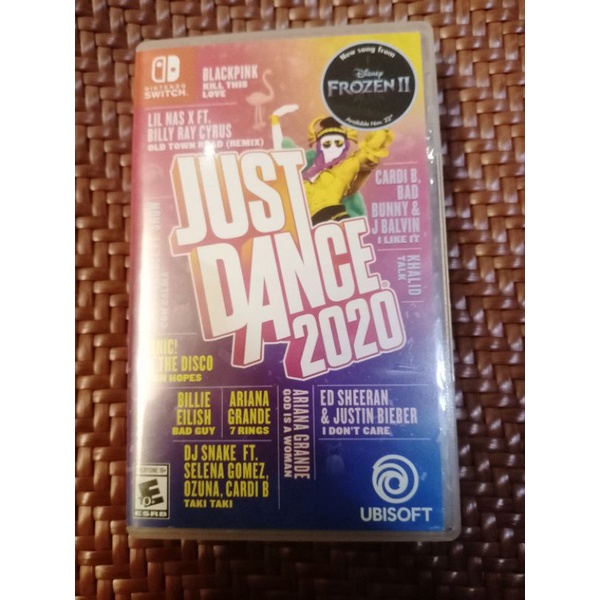 【二手switch遊戲片】JUST DANCE 2020／英文封面／中文版