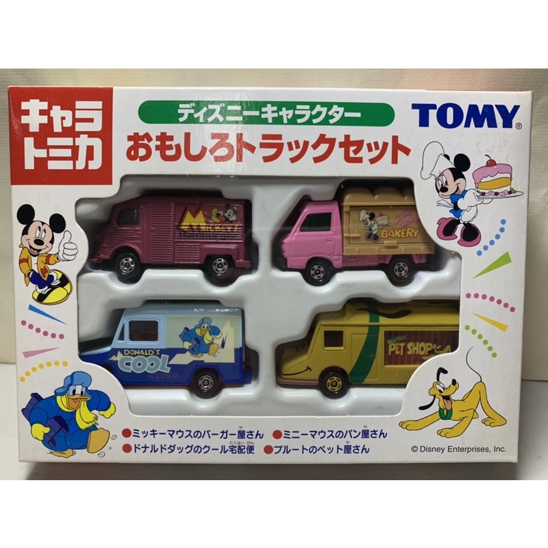 ［現貨］Tomica Tomy 舊藍標 迪士尼 Disney 貨車 唐老鴨 高飛狗 米奇 套組 盒組