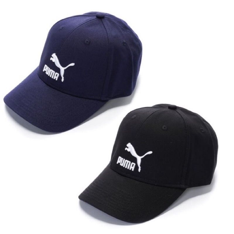 [Puma] 運動休閒老帽 棒球帽  可調式  基本款 好看 舒適  黑色 02255401 深藍 02255402