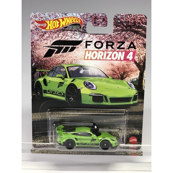 風火輪 HOTWHEELS FORZA HORIZON 4 PORSCHE 911 GT3 RS