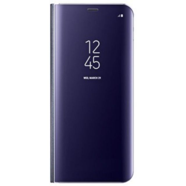 三星Samsung Galaxy S8+原廠透視感應皮套(立架)-紫