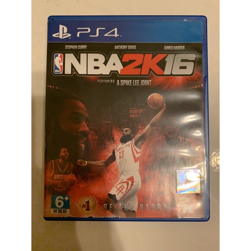 PS4二手遊戲片-NBA2K16