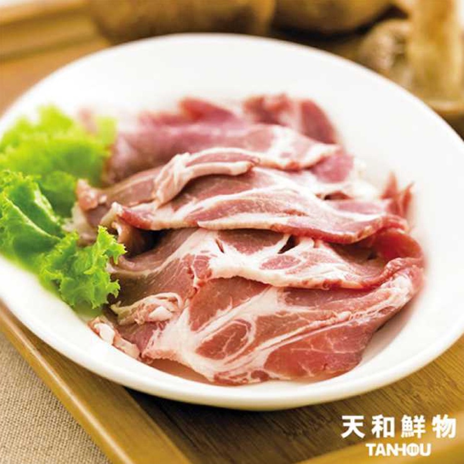 蝦皮生鮮 熊媽媽 【天和鮮物】厚呷豬 雪花火鍋肉片 300g