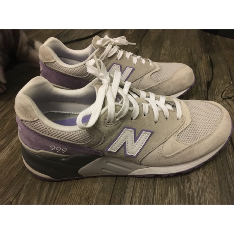 new balance 999 薰衣草紫 女鞋25.5公分