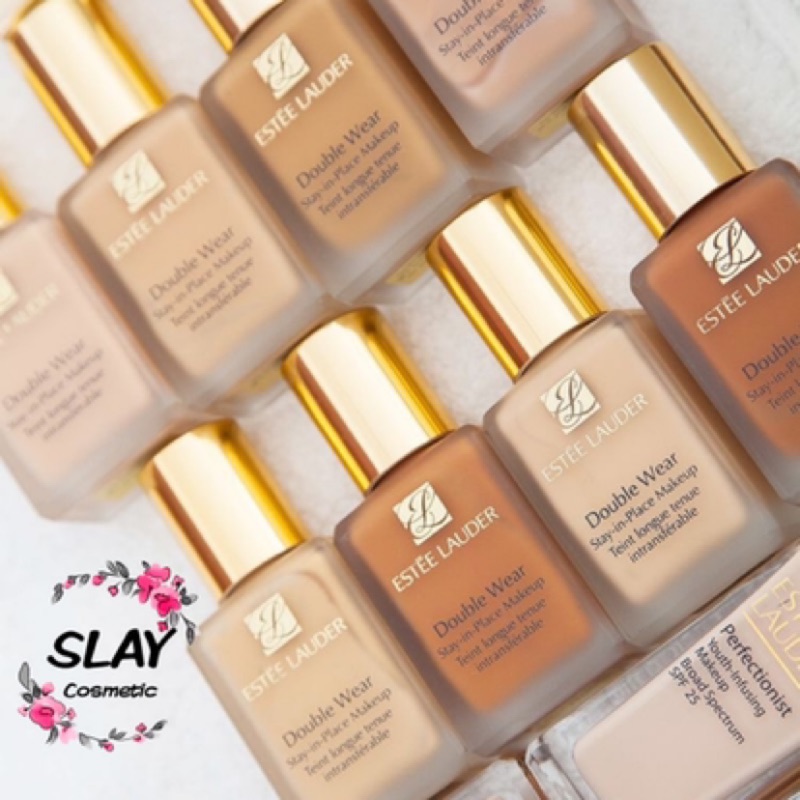 🌸SLAY🌸Estee Lauder double wear 雅詩蘭黛 粉持久粉底液 完美奶油肌💕 可加購壓頭