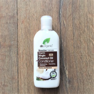 英國製 Dr. Organic Virgin Coconut Oil Conditioner 有機 椰子 護髮乳 新品