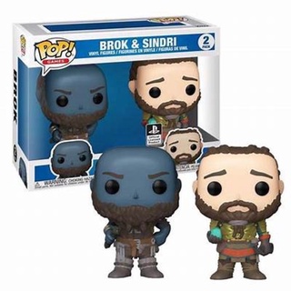 C&J 通路貼 現貨 Funko PoP 戰神 矮人兄弟 2pack GS貼 BROK & SINDRI 2PK PS