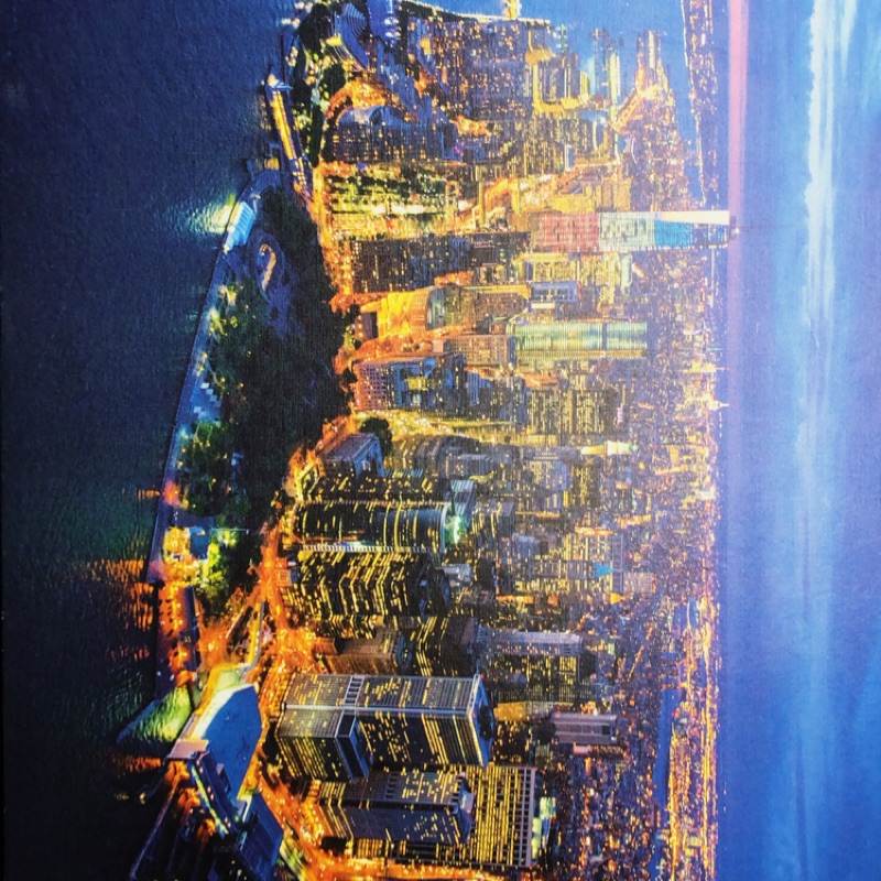二手拼圖 紐約夜景2000片