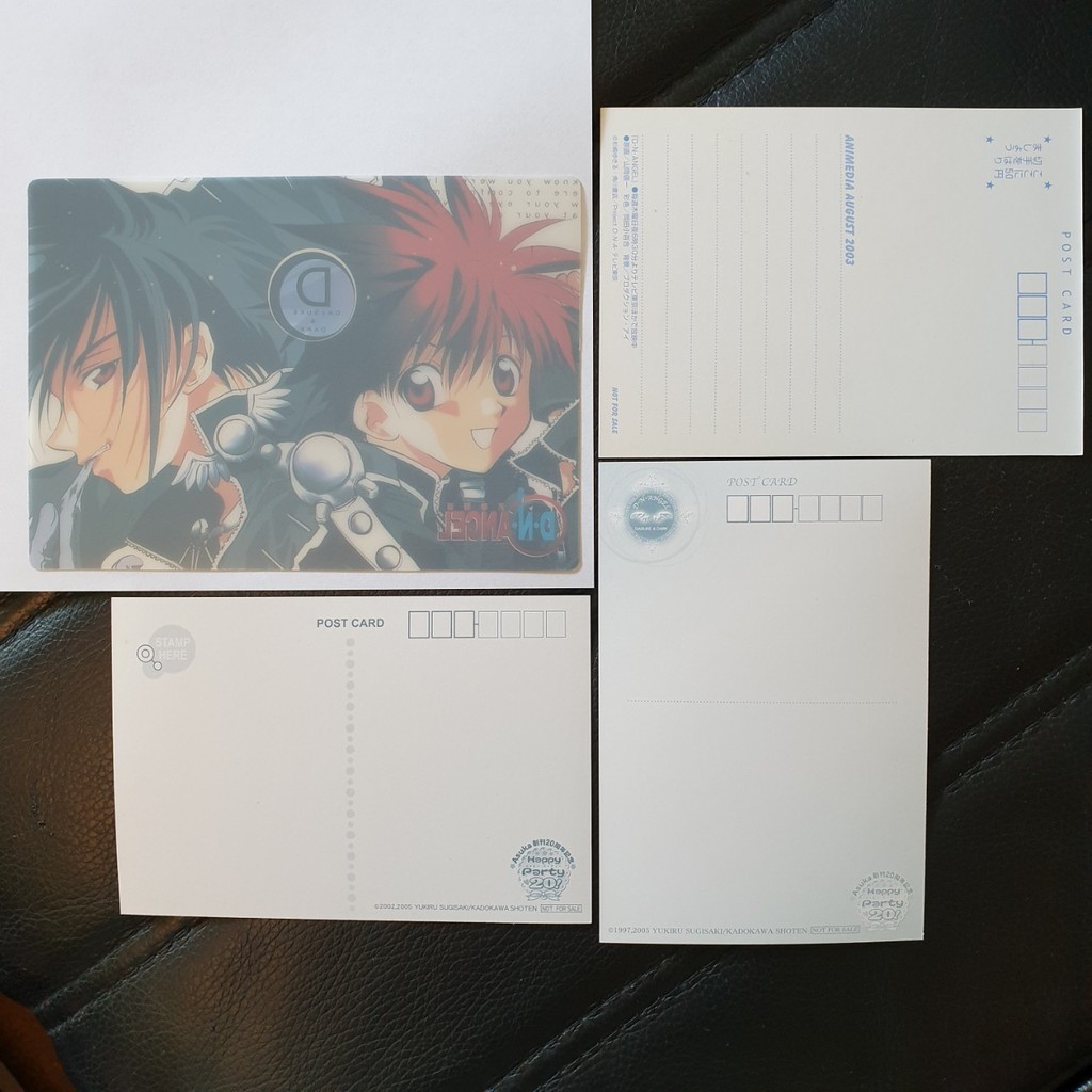 日版 天使怪盜d N Angel 封魔少年焰 陣杉崎由綺琉明信片 全新 蝦皮購物