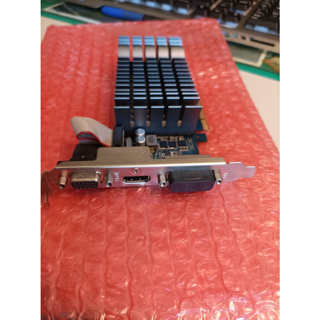 好貨專賣-華碩-NVIDIA GT710-2GB-DDR3靜音型顯示卡\短卡 (無須獨立6PIN電供)