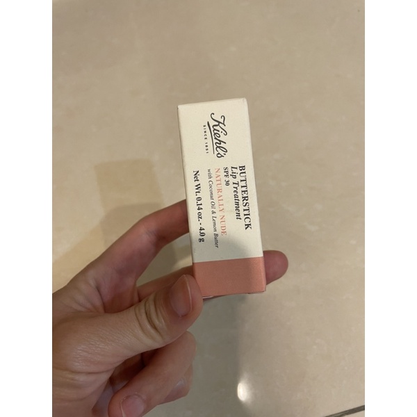 [已過期］ 契爾氏 kiehl's 檸檬奶油護唇膏 spe30(自然色）4g 2021/07 （2023/07）