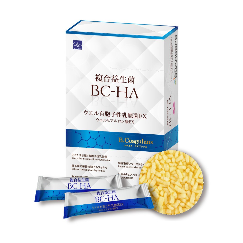 【佐登妮絲X Wellness健麗齊】BC-HA複合益生菌3gx60包 複合益生菌 調整體質 排便順暢 機能性食品