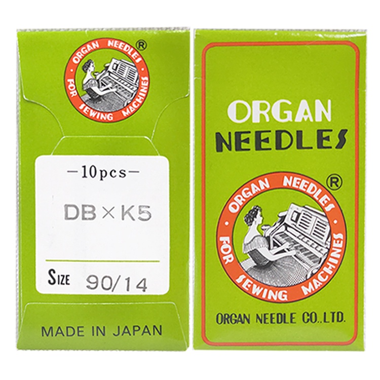 ORGAN 日本風琴牌 車針 DBXK5 14號 工業刺繡車針 10入/包