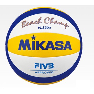 MIKASA 超纖皮製比賽級沙灘排球 5號沙灘排球 國際排總比賽指定球 VLS300