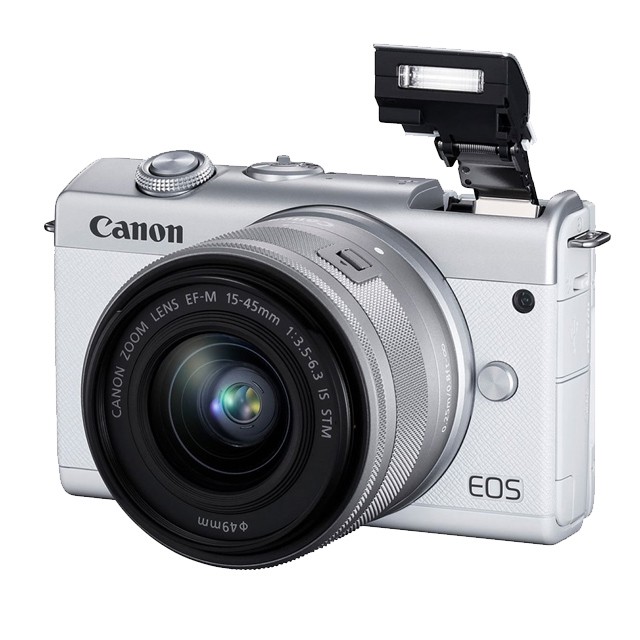 《晶準數位》新機上市Canon M200 EF-M 15-45mm f/3.5-6.3 IS STM(平輸)