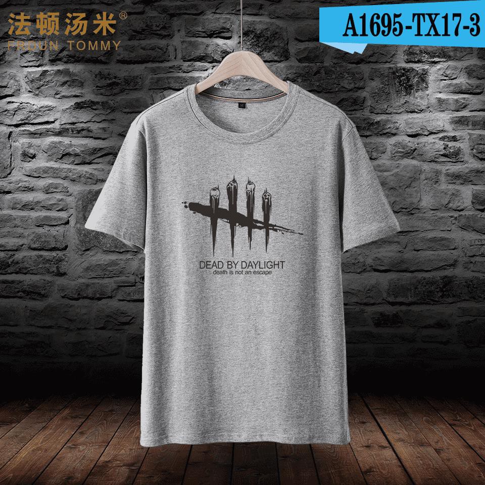 Dead By Daylight黎明殺機steam屠夫游戲周邊短袖圓領半袖男女t恤 蝦皮購物