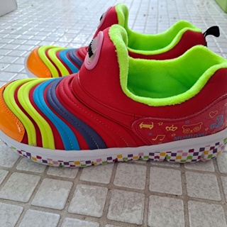 毛毛蟲 紅色 彩虹 童鞋 運動鞋 37 23.5cm 展示品如新 (非NIKE ADIDAS PUMA NB)