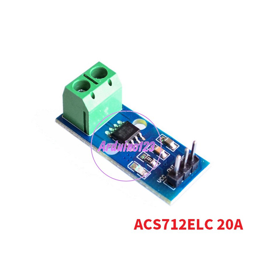 ◄L11► ACS712ELC 20A 電流感測器模組