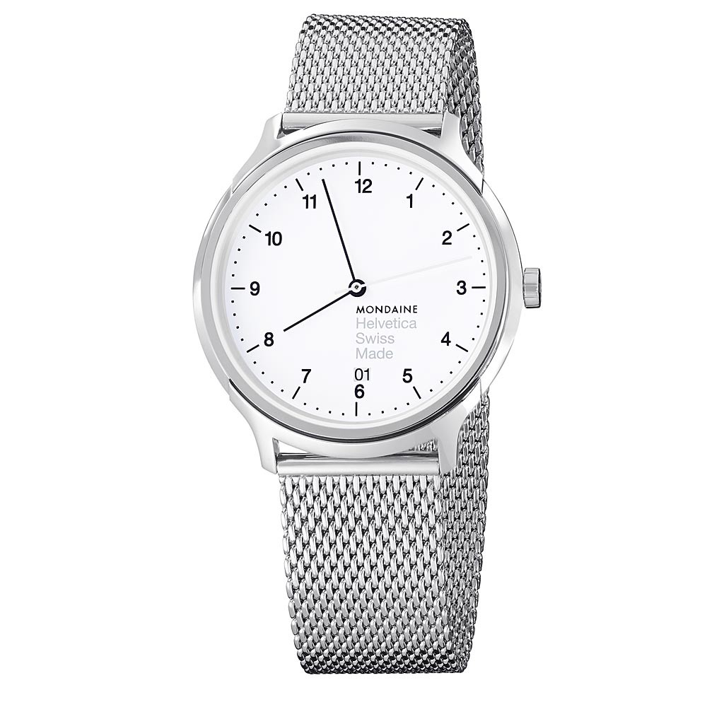 MONDAINE 瑞士國鐵設計系列腕錶-米蘭帶/40mm 1R2210M