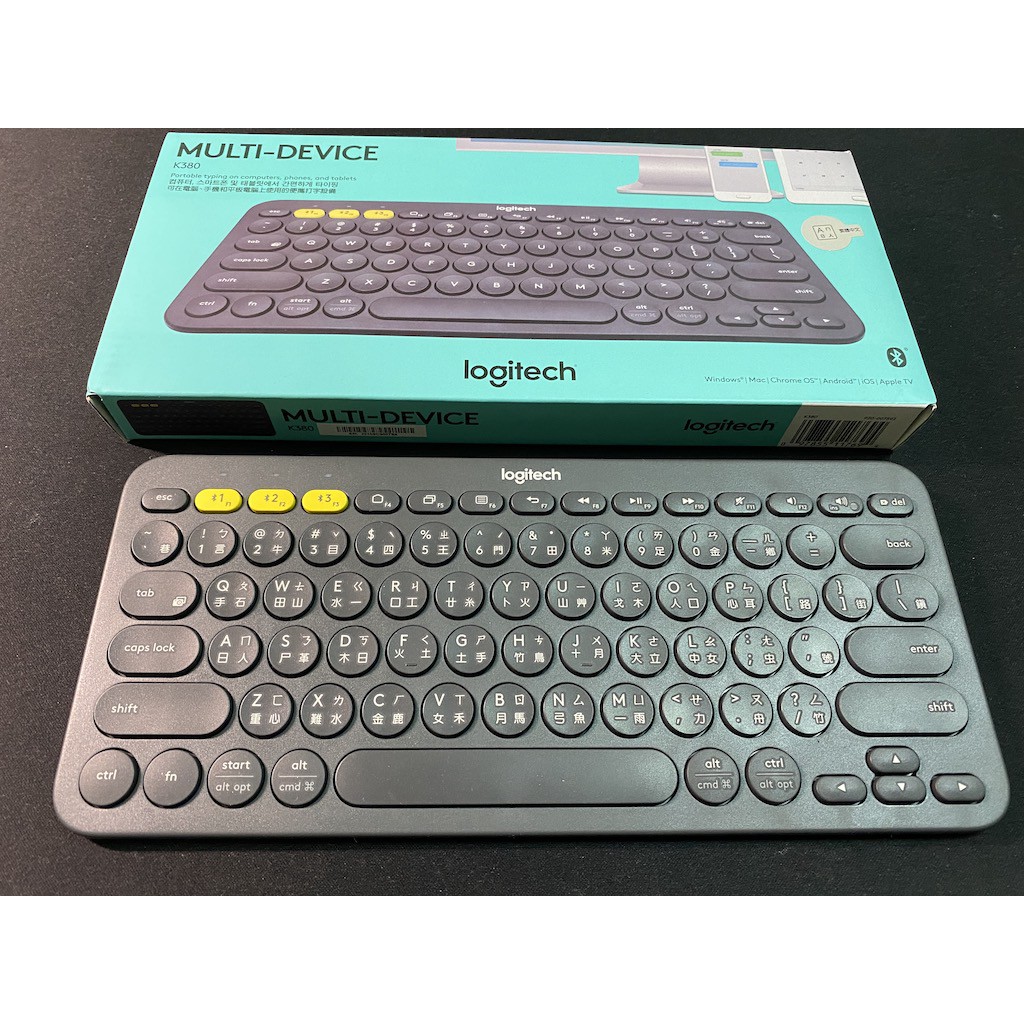 Logitech羅技K380多功能藍芽無線鍵盤/跨平台 藍牙鍵盤 迷你鍵盤