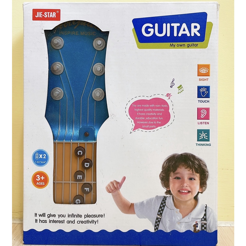JIE STAR GUITAR 吉他玩具 25809 兒童玩具 手指練習 音樂玩具
