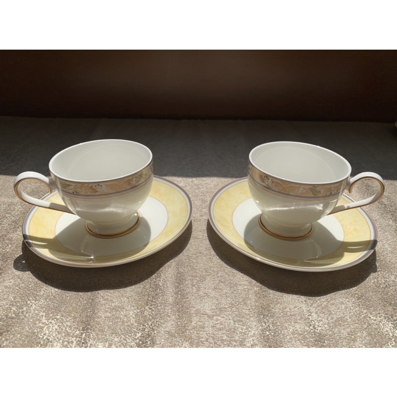 （全新）德國唯寶高級瓷器Villeroy &amp; Boch - Villa Cannes 系列咖啡杯/茶杯組