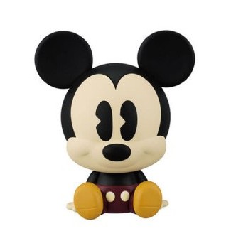【QQ公仔物語】【NA178】【現貨】Disney 迪士尼 懷舊米奇 大頭造型 環保扭蛋 單賣 米奇 日版 滿千免運