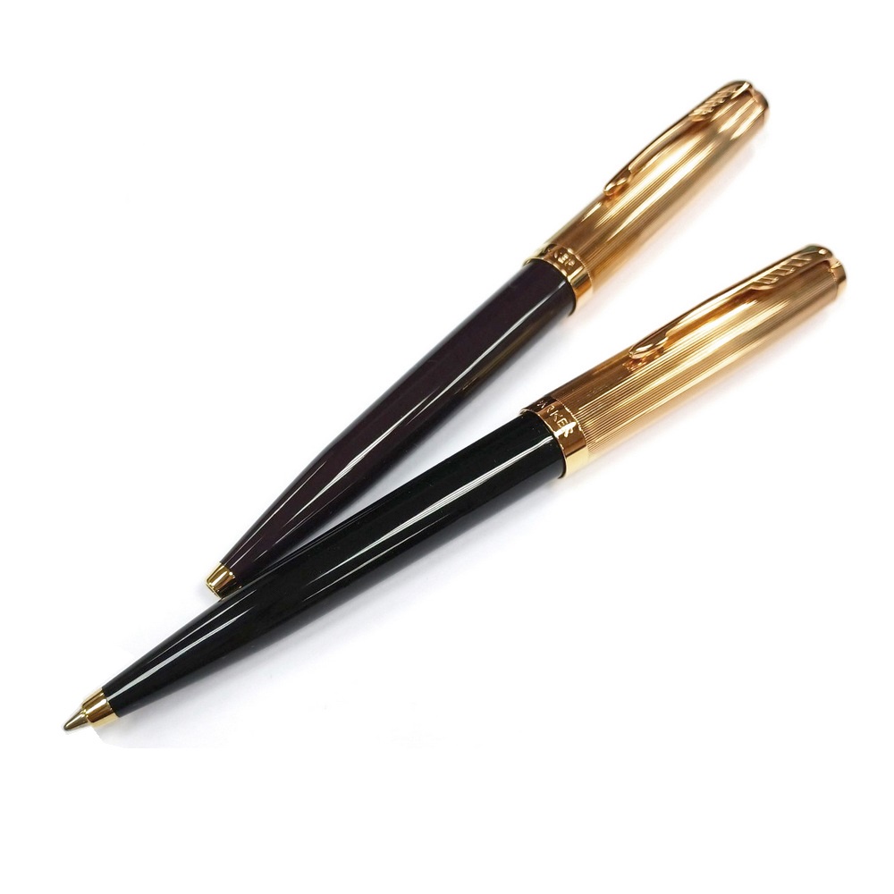 PARKER 51複刻版 黑桿/紅桿金蓋(18k) 原子筆