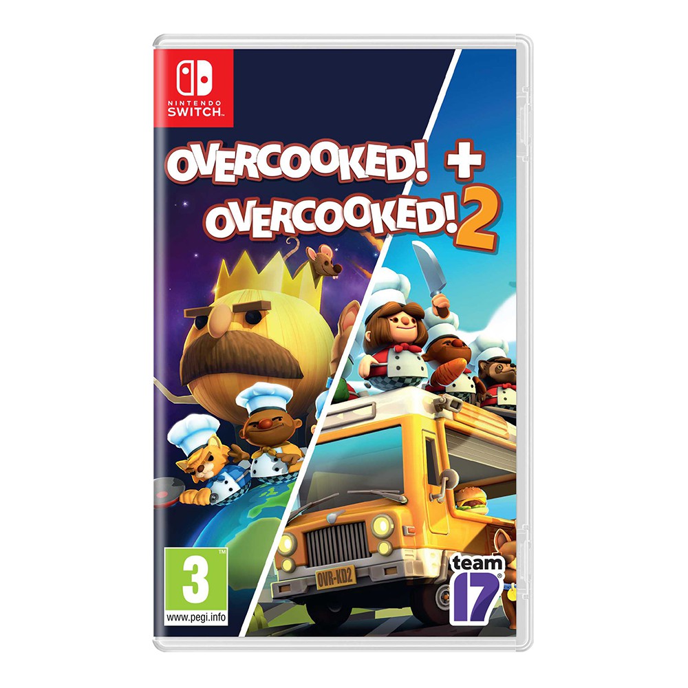 【GAME PARK】Switch 煮過頭2 Overcooked! 1 + 2  中文版 全新品