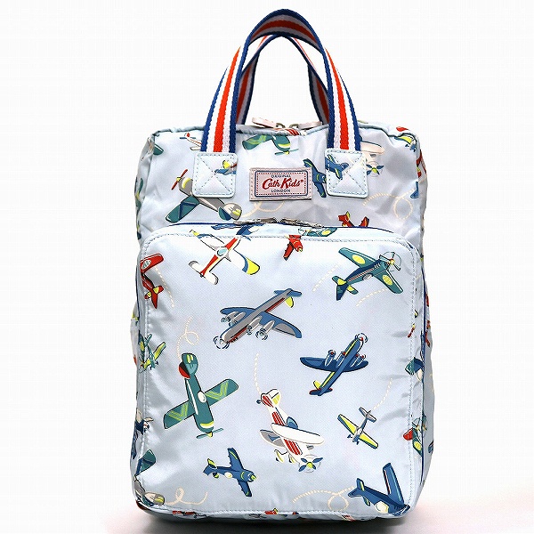 Cath Kidston 小孩帆布飛機藍色後背包 KIDS FOLDAWAY BACKPACK AIRSH【Mr.QQ】