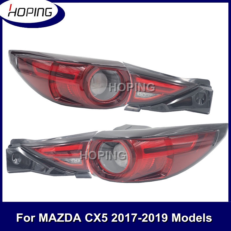 MAZDA 適用於馬自達 CX5 適用於 CX-5 2017 2018 2019 LED 後保險槓尾燈總成尾燈