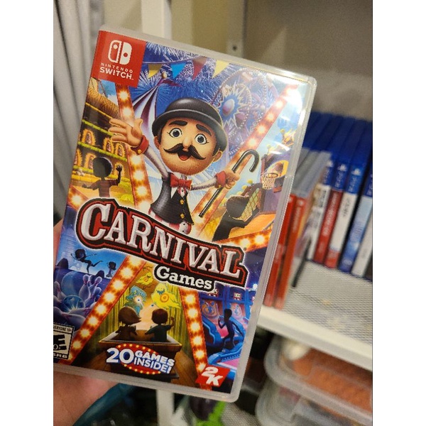二手-NS Switch 體感嘉年華Carnival Games