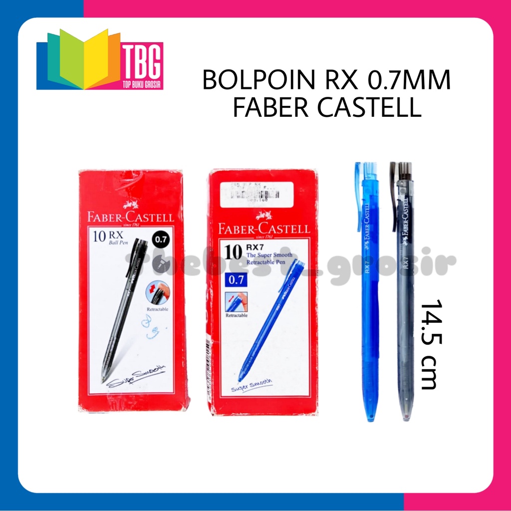 1 支鋼筆 RX 0.7 毫米 FABER CASTELL 圓珠筆 FABER CASTELL 筆系列 RX 0.7 毫