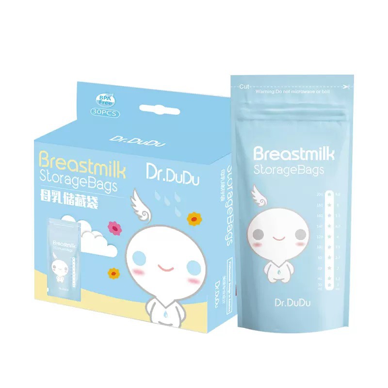 💞台灣現貨💞美國品牌🇺🇸Dr DUDU 母乳袋 可直立 可平放 母乳儲存袋 集乳袋 保鮮袋