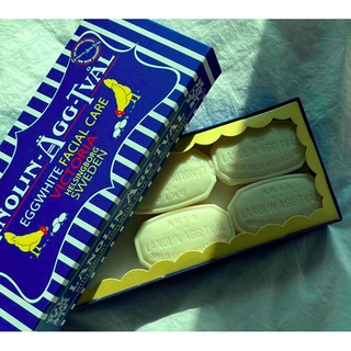 現貨🎁瑞典香皂Victoria soap 瑞典蛋白面膜皂 禮盒六顆 雞蛋雪花優格香皂 面膜皂