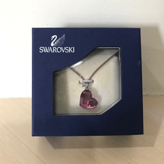🎁全新🎁 Swarovski 施華洛世奇 蝴蝶結心型水晶項鍊