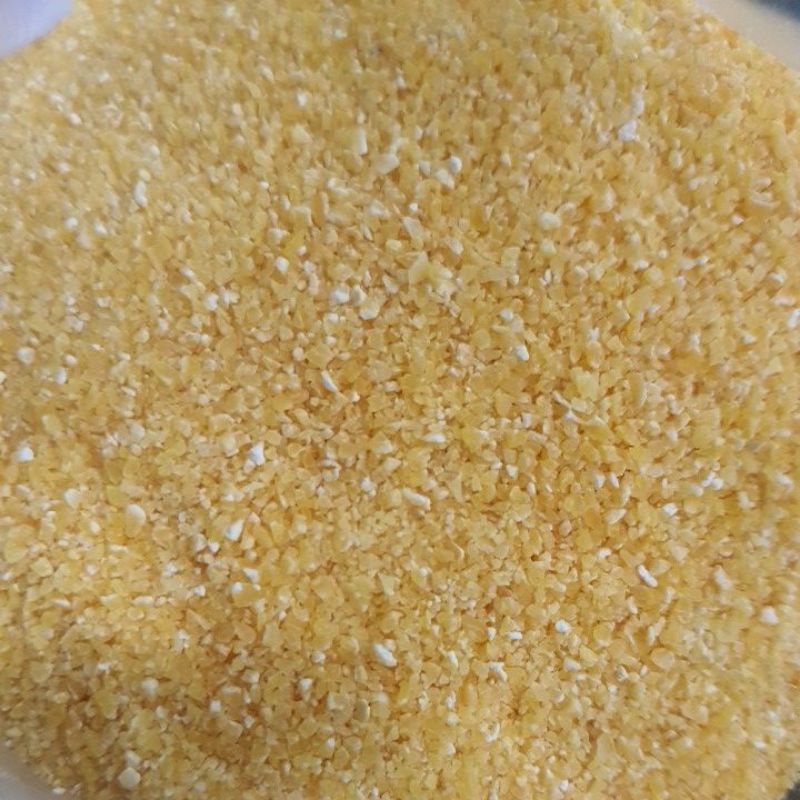 Beras jagung halus 300gr  kantong plastik transparan 玉米碎