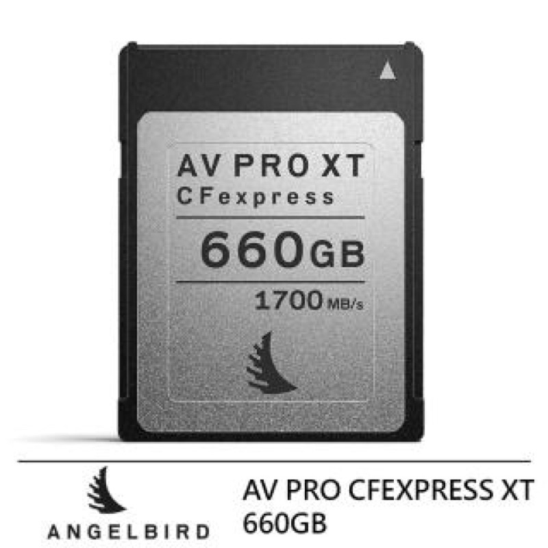 【ANGELBIRD】AV PRO CFexpress XT 660GB + UHS-II V90 128GB記憶卡