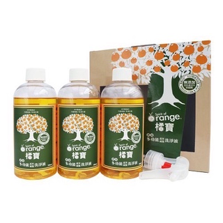 【愛寶婦幼用品館】橘寶 濃縮多功能洗淨液 天然洗劑 天然洗碗精 玩具清潔 水果清洗劑