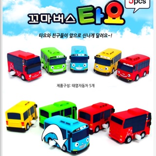 現貨【TOYTOY】🇰🇷韓國空運✈️發條小巴士Tayo車車組/5台一組