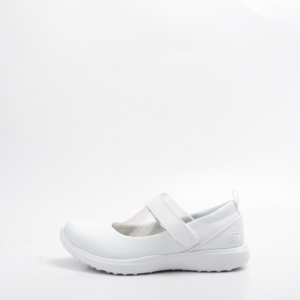 Skechers  女童系列 MICROBURST 娃娃鞋 白 82224LWHT  現貨