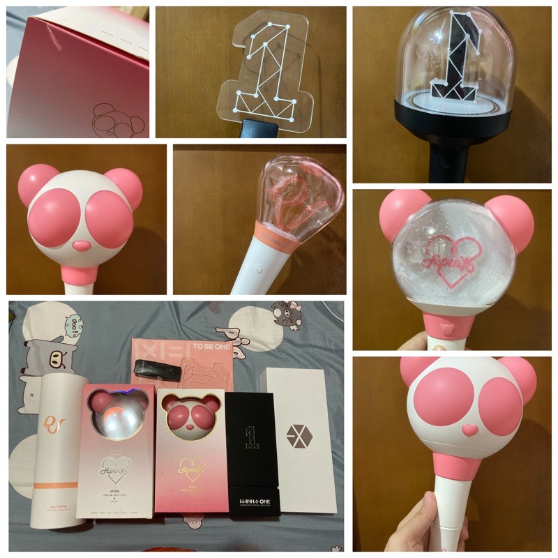 Apink Redvelvet Wannaone Wjsn的手燈 蝦皮購物