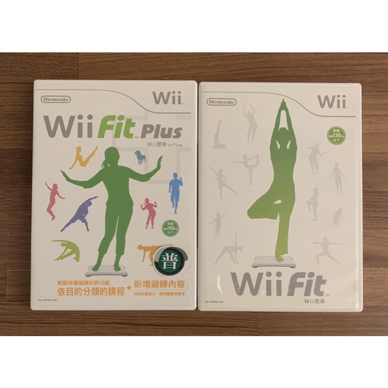 Wii Fit Plus 塑身塑身加強版繁體中文版正版遊戲片原版光碟日版適用二手片中古片任天堂 蝦皮購物