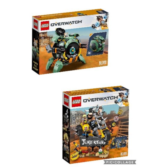 【ToyDreams】LEGO樂高 Overwatch 75976+75977 火爆鋼球+炸彈鼠與攔路豬
