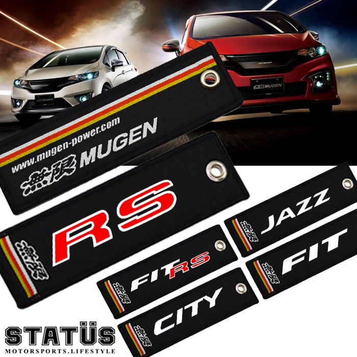 Honda 本田fit Mugen 無限賽車改裝鑰匙圈系列2 Rs Fit Rs Jazz City Fit 蝦皮購物