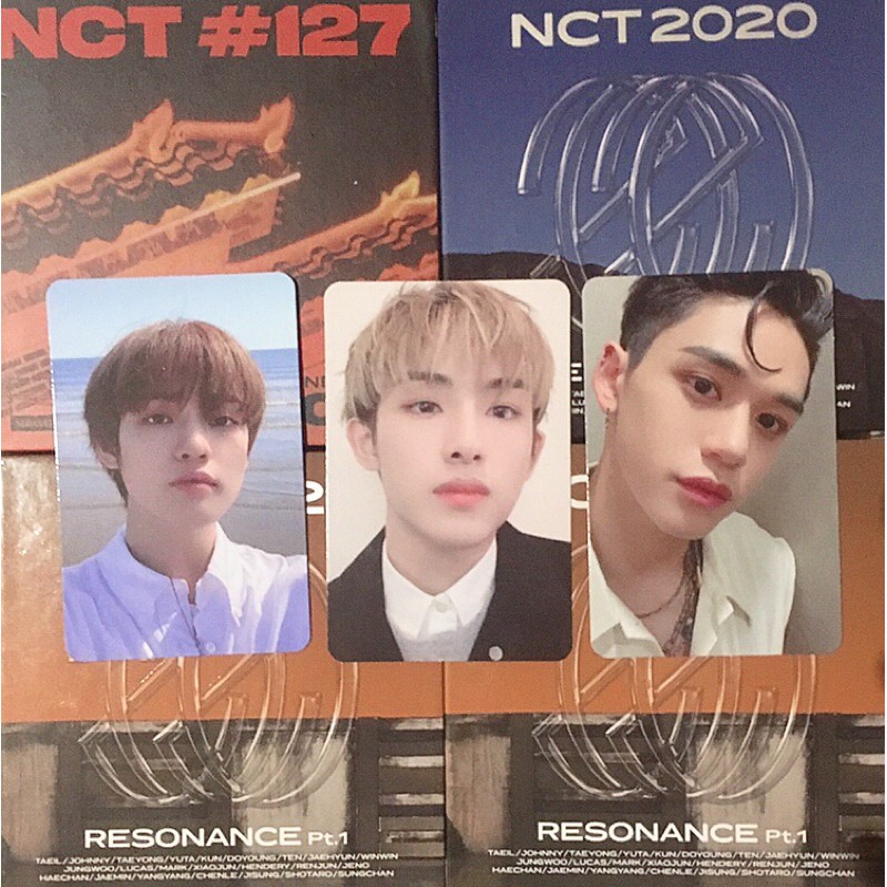 NCT 2020 : RESONANCE Pt.1 智能專輯 小卡 海報 辰樂 昀昀 Lucas