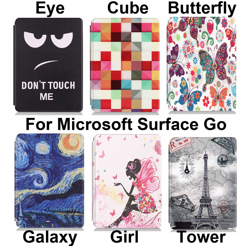 微軟 可愛的 Surface Go 10 保護套保護套 Suface 筆筒 Microsoft Surfacego 10