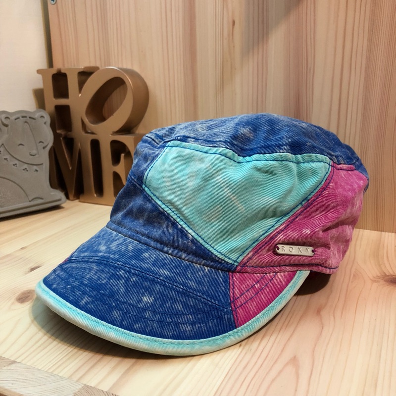 ROXY 衝浪品牌 多色拼布 帽子（澳洲直營門市購入）