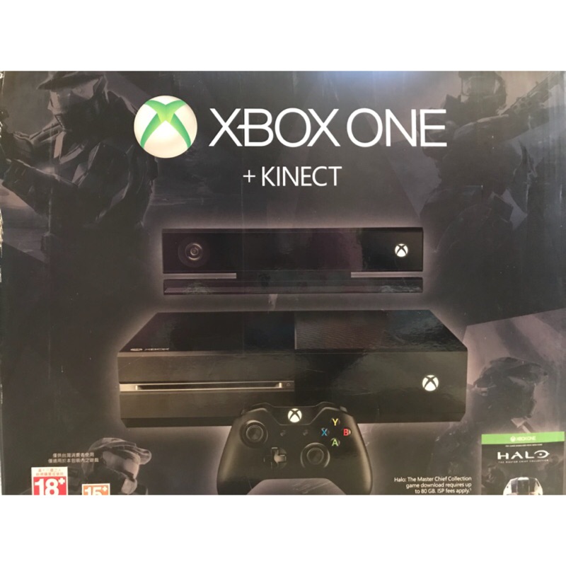 XBOX ONE Kinect 500 GB 主機 (含手把二支) 4款 遊戲