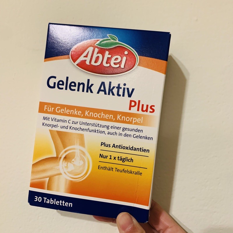 ［現貨 ］🇩🇪Abtei-Gelenk Aktiv plus 骨質膠原片 30錠